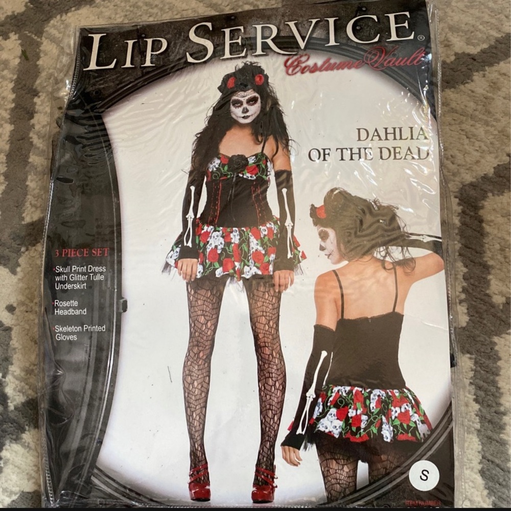 Dahlia of the dead costume. Size S